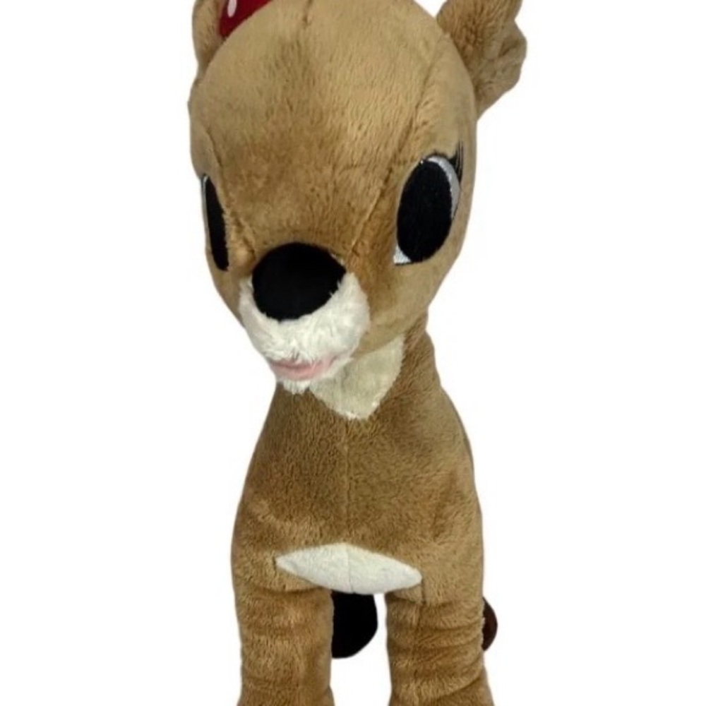 Charming Tan Plush Deer Stuffed Animal
